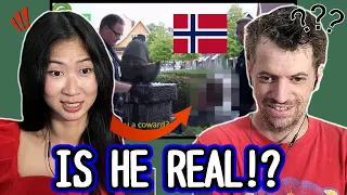 Thai-Canadian Couple Reacts to Norwegian Police FUNNIEST Arrest Ever!