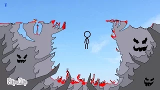 The Cliff 3 - The Final Showdown (FlipaClip animation 72, stick fight, blood warning!)