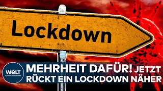 CORONA: Mehrheit der Deutschen ist dafür! Jetzt rückt der bundesweite Covid19-Lockdown immer näher