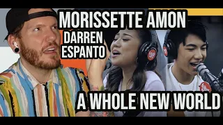 Morissette REACTION - A WHOLE NEW WORLD Darren Espanto & Morissette Amon A WHOLE NEW WORLD reaction