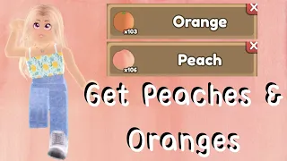 How to Get *PEACHES AND ORANGES* 🍑🍊  | Wild Horse Islands