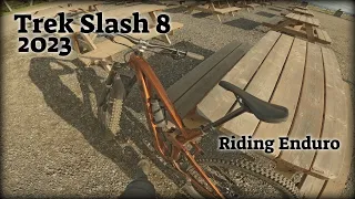 Enduro Riding Trek Slash 8 2023!