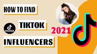 How To Find TIKTOK INFLUENCERS