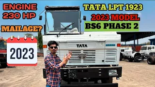 2023 का न्यू model आ गया! TATA LPT 1923 BS6 phase (2) review video 6 चक्का मे सबसे power full