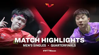 Wang Chuqin vs Ma Long | MS | WTT Macao 2021 (QF)