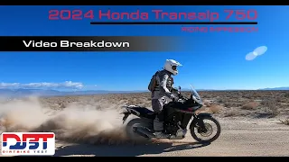 2024 Honda Transalp 750 Review