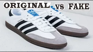 Adidas Samba OG White Original & Fake