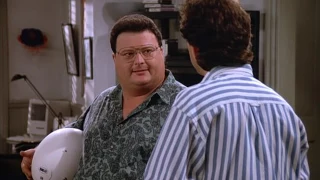 Seinfeld. Newman had a girlfriend remark. Clip from Season 04 Episode 3 & 4 The Pitch and The Ticket