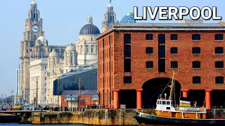 Streets of Liverpool England — 4K City Walking Tour
