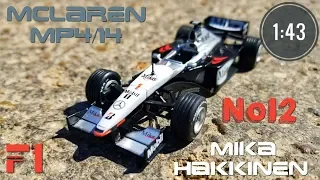 McLAREN MP 4/14 - 1999 1:43 Mika Hakkinen от CENTAURIA Formula1 Auto Collection №12