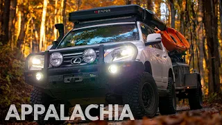 Camping in AMAZING fall colors - Appalachian overland trip! [S4E28]