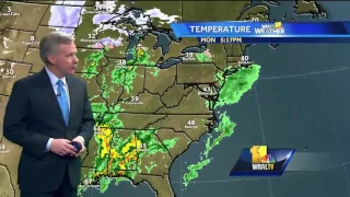 Light rain, drizzle, foggy Monday evening ahead