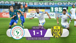 Çaykur Rizespor (1-1) MKE Ankaragücü | 14. Hafta - 2018/19