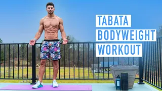 8-Minute | Tabata Bodyweight Workout | Ash Crawford