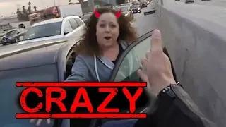 ANGRY LADY YELLING | STUPID CRAZY PEOPLE vs BIKERS |  [Ep. #131]