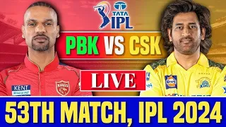 CHENNAI SUPER KINGS VS PUNJAB KINGS IPL LIVE MATCH SCORECARD || CSK VS PBKS  LIVE