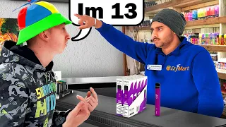 Buying Vapes While Acting Like A Kid