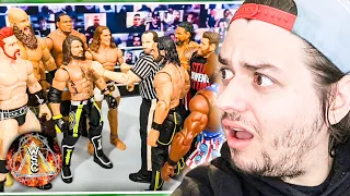 Reacting To WSC Stage Creator WWE Smackdown vs RAW Survivor Series 2020 Action Figure Match