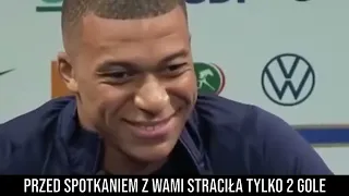 Mbappe po wygranym meczu z Polską. ( Polska - Francja ) @KylianMbappe #fifa #poland #france