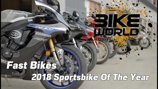 Fast Bikes Sportsbike of 2018 shootout
