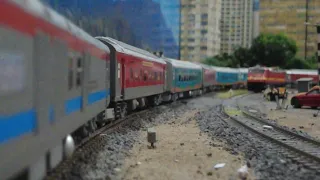 FIRST RUN OF MODEL TRAIN IN 2023 | MINIATURE WORLD| LHB MODEL