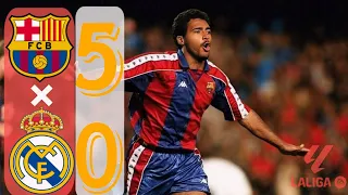 Barcelona vs. Real Madrid 5-0 (1993/94) - All powers and highlights - La Liga 01/08/1994 HD