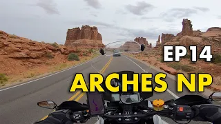 Utah Motorcycle Trip - EP14: Arches NP