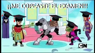 ¡Los Jovenes Estudiosos En Acción!🤓🍷 - Los titanes serios (Parodia)