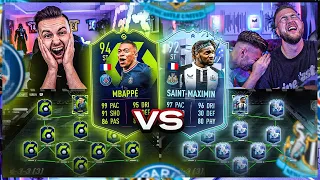 Nächster BRUCH 🤣 MBAPPE POTM vs SAINT MAXIMIN Fut Fantasy Squad Builder BATTLE ⭐⭐ FIFA 22