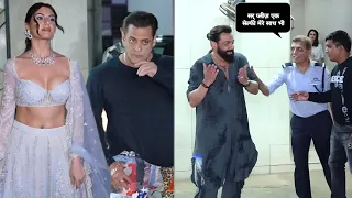 Bobby Deol Respect And Selfie With Security Gaurd At Salman Khan Arpita Khan Eid 2024 Party