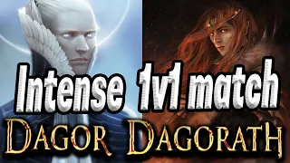 Lotr BFME 2 Rotwk | Dagor Dagorath Mod | Super Intense 1v1 Matchup, Manwë Vs Mairon (Sauron).