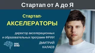 Стартап-акселераторы. Дмитрий Калаев - #СтартапОтАДоЯ