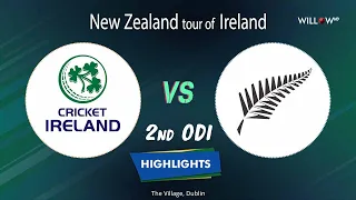 Highlights: 2nd ODI, Ireland vs New Zealand | 2nd ODI - Ireland vs New Zealand