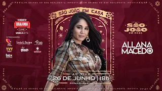 LIVE Allana Macedo | Circuito Brahma Live | #FiqueEmCasa #Cante #Comigo