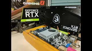 BTC-D37 - Will it run RTX 3060Ti? - Mining Ethereum - 8 GPU Mining motherboard