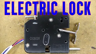 Inside an eBay electric lock mechanism
