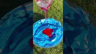 Giant Fluffy Slime 🫢 #slime #shorts #satisfying