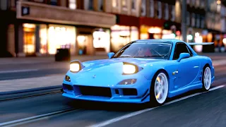 Cinematic Footage Forza Horizon 4 [Mazda RX-7 Spirit R] [Night Lovell - Dark Light]