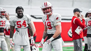 Wisconsin Football || 2022 Spring Practice Highlights