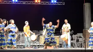 Macru Solo Circle - Agbedidi West African Dance performance