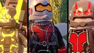 LEGO: Marvel Avengers - Ant-Man/Yellowjacket DLC - All Characters + Free Roam