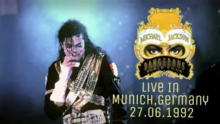 Michael Jackson - Dangerous Tour Live In Munich,Germany June 27,1992 (Full Concert)  [Audio HQ]