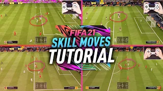 THE ONLY SKILL MOVES YOU NEED TO KNOW IN FIFA 21 - MOST EFFECTIVE SKILLS TUTORIAL