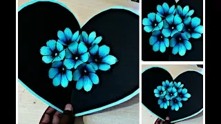 DIY 3D flower POP UP card Crafts-Handmade Craft