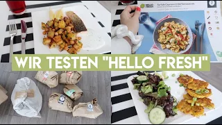 WIR TESTEN "HELLO FRESH" KOCHBOX (SELBST BEZAHLT) | 5 TAGE - 5 GERICHTE