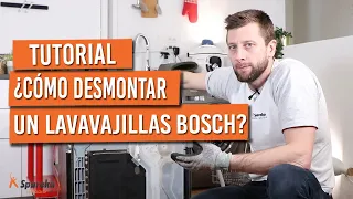 ¿Cómo desmontar un lavavajillas BOSCH?