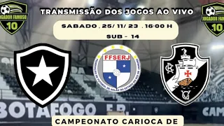 BOTAFOGO X FLUMINENSE  / VASCO - SUB 8 e 14-  SEMIFINAIS / CAMPEONATO CARIOCA DE FUTSAL 2023 FFSERJ