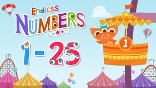 Endless Numbers - Learn to Count from 1 to 25 + Simple Addition in English | Originator Games