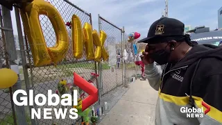 DMX death: Fans pay tribute to rapper at White Plains Hospital