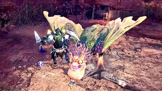 Sword and Shield Vs Pukei-Pukei [Monster Hunter World Iceborne]